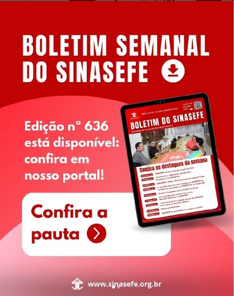 Boletim Semanal 636 está disponível, confira a publicação